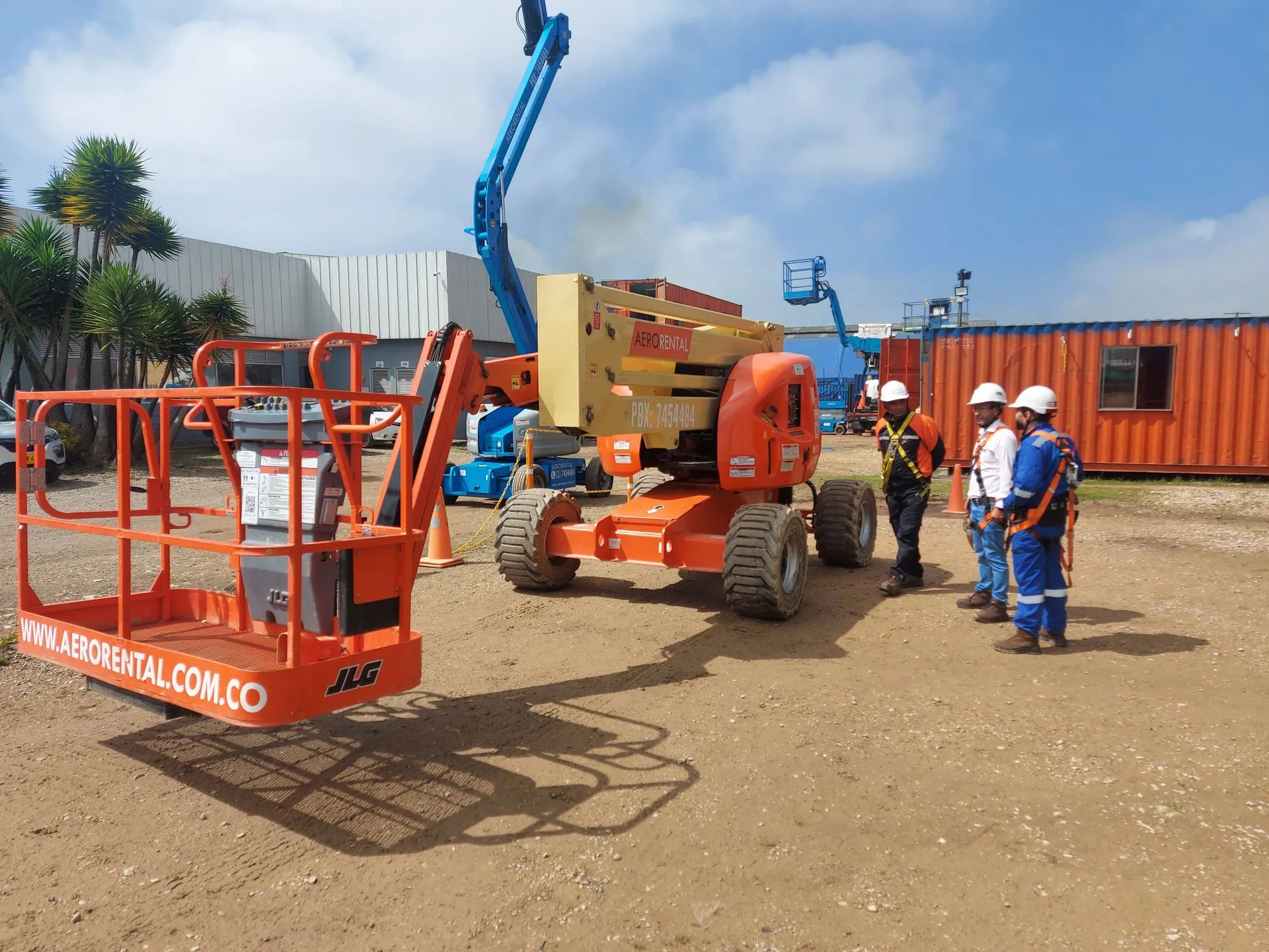 Certificación IPAF otorgada a Aerorental