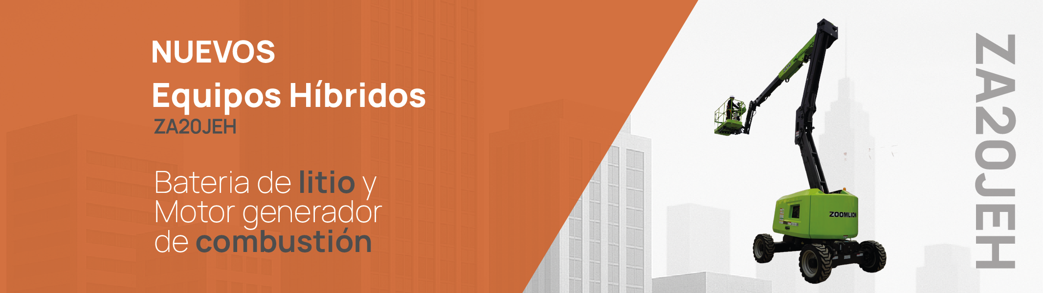 Manlift Híbrido Zoomlion-ZA20JEH-AeroRental-Colombia