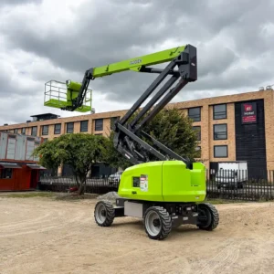 Brazo articulado modelo za20jeh de AeroRental Brazo articulado para trabajos en altura.