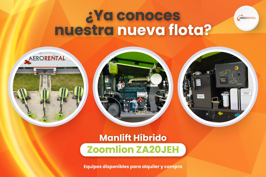 popup Manlift Híbrido Zoomlion-ZA20JEH-AeroRental