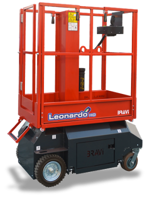 Elevador unipersonal para trabajos en altura de Aerorental