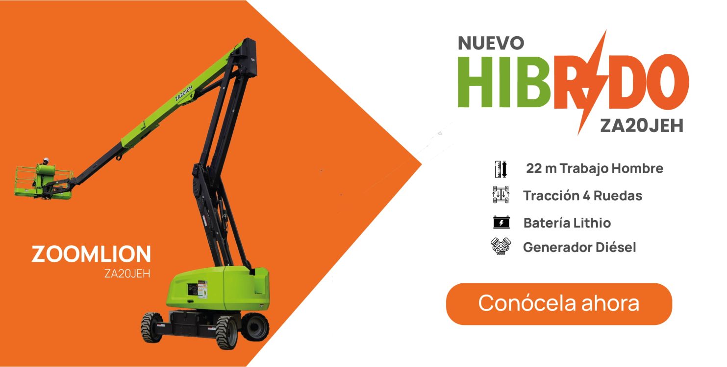 popup Manlift Híbrido Zoomlion-ZA20JEH-AeroRental